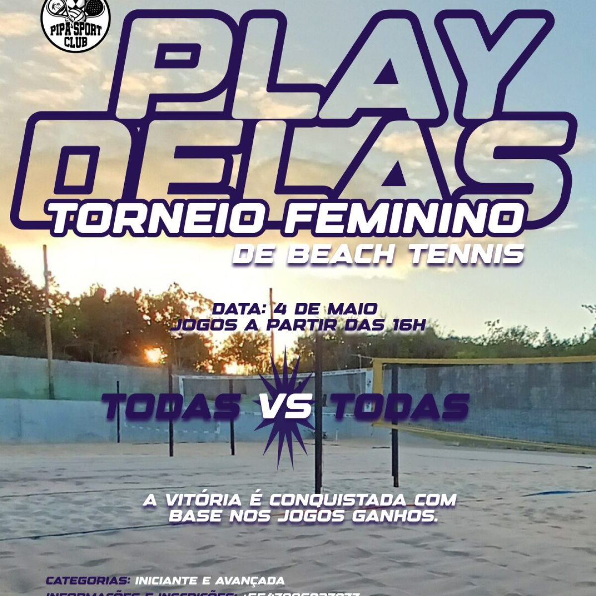 Torneio de Beach tennis femenino - 4 de maio (2)